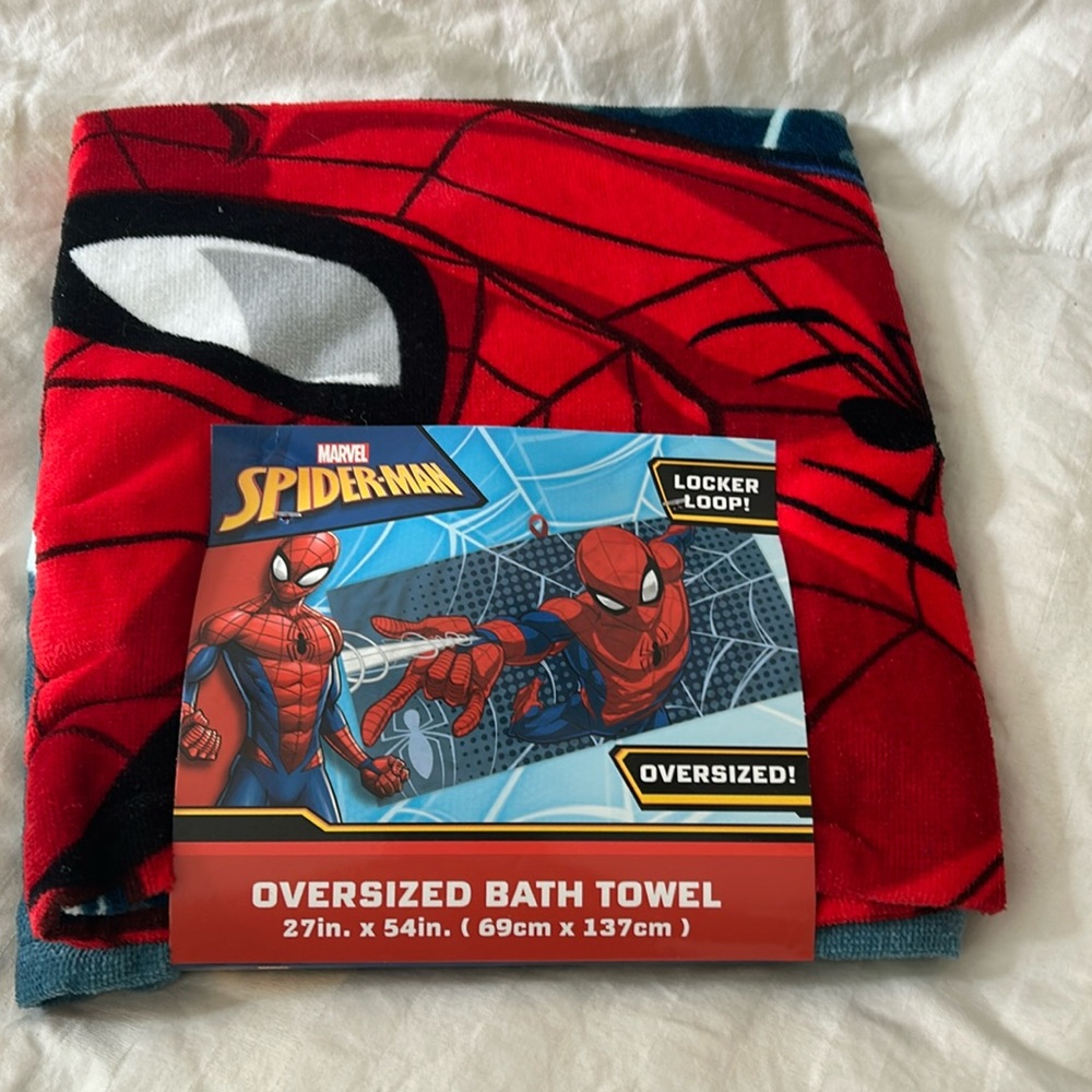 Spider-Man towel